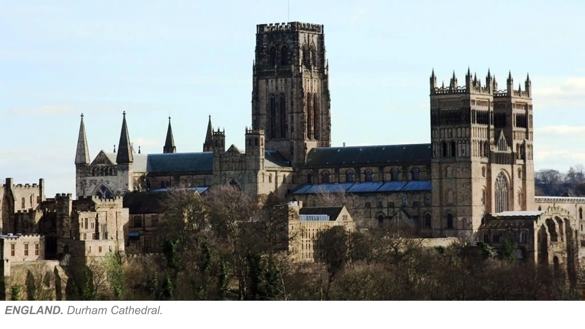 ENGLAND. Durham Cathedral.
 