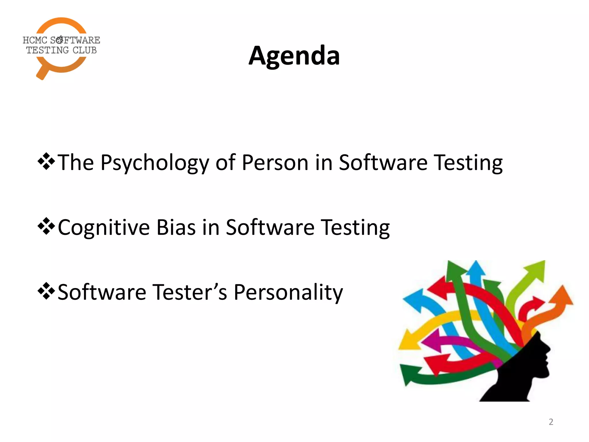 [Hoang nguyen] The Psychology in Software Testing | PDF
