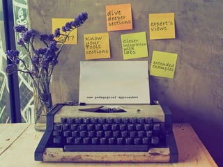 Constructing and revising a web development textbook