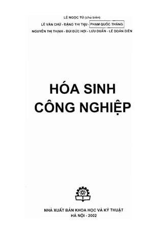 Hóa sinh công nghiệp