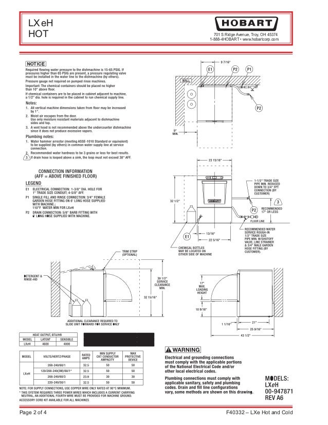 Hobart Distributor in INDIA 919899332022 Undercounter Dishwasher
