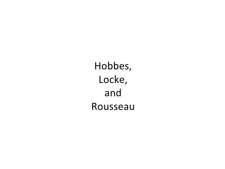 essay on hobbes locke and rousseau