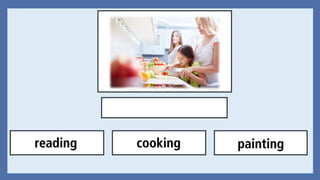 reading paintingcooking