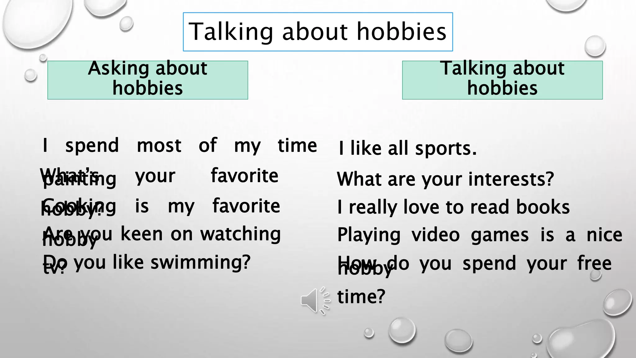 Hobbies | PPTX