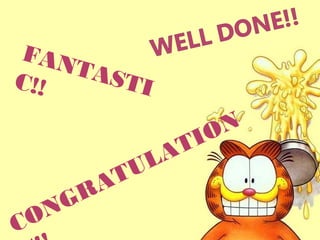 FANTASTIC!!
CONGRATULATION
 