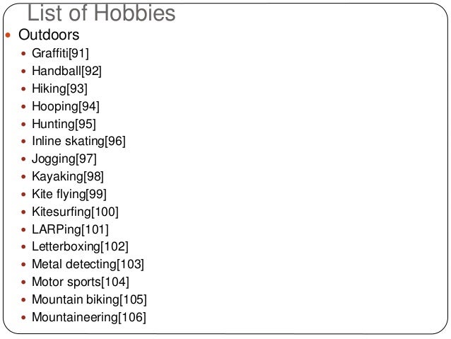 list of hobbies for women list of hobbies for women list of hobbies and interests