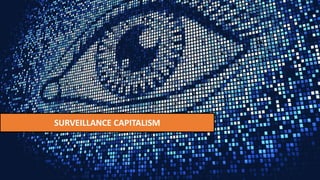 SURVEILLANCE CAPITALISM
 