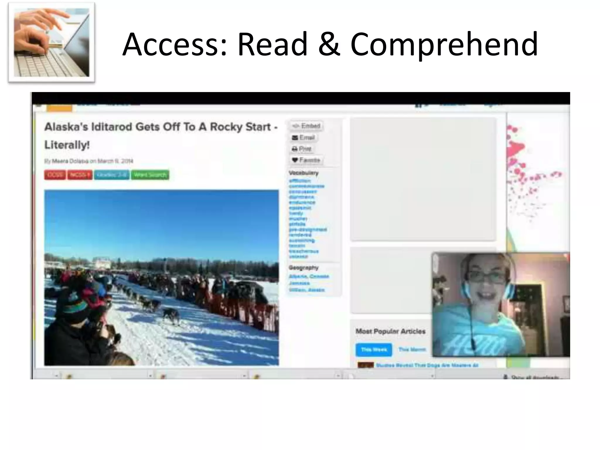Access: Read & Comprehend
 