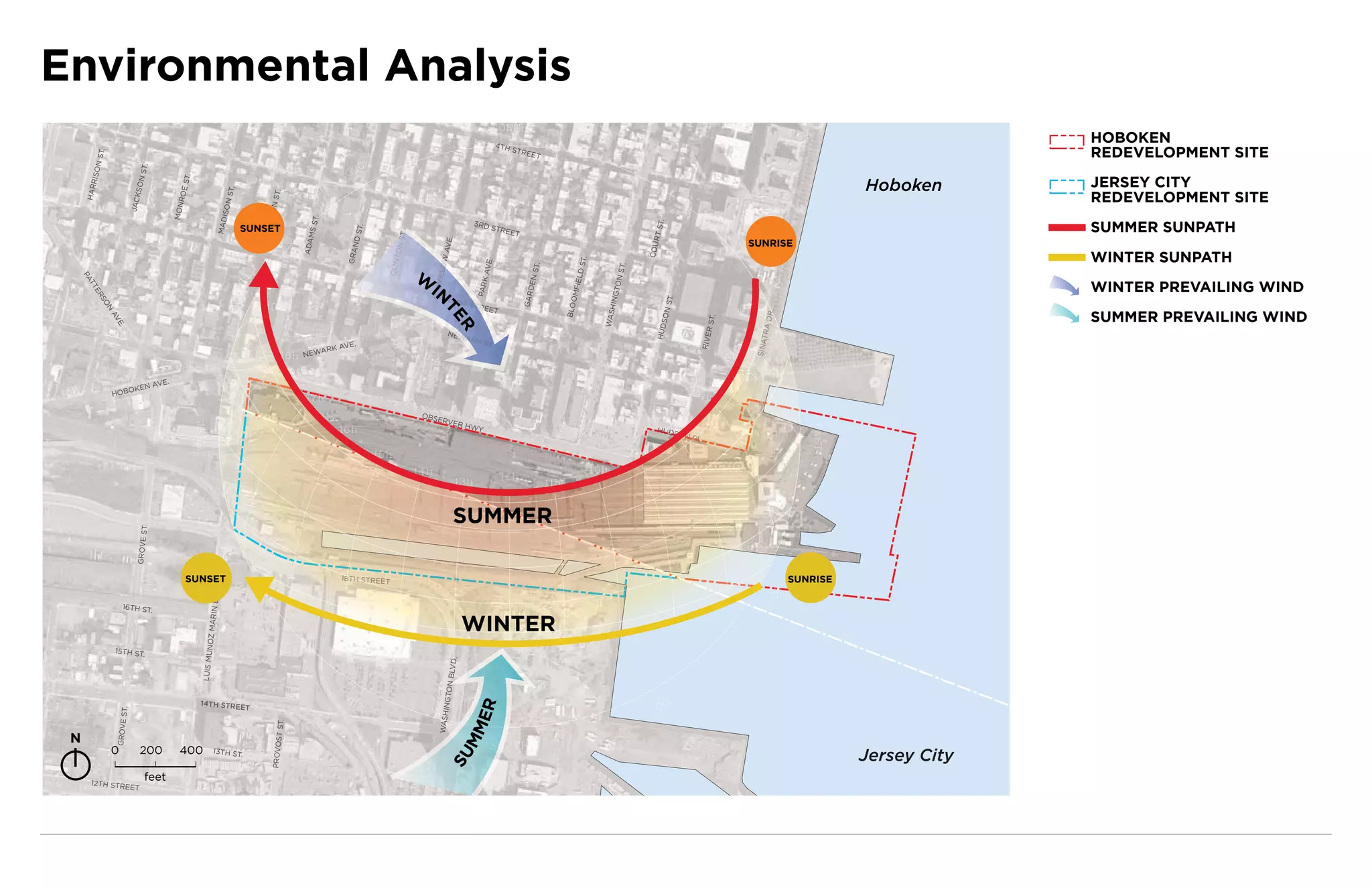 Environmental Analysis
                                                                                                                                                                          4TH
                                                                                                                                                                                                                                                                                         HOBOKEN
                                                                                                                                                                                STRE
                                                                                                                                                                                                                                                                                         REDEVELOPMENT SITE
           .
       N ST




                                                                                                                                                                                     E    T
                                     .
                                 N ST
      RISO




                                                   ST.                                                                                                                                                                                                                     Hoboken       JERSEY CITY
                                  SO
     HAR




                                                  ROE




                                                                       ST.
                                                                                                                                                                                                                                                                                         REDEVELOPMENT SITE




                                                                                         .
                                                                                     N ST
                              JACK




                                                                      ISON
                                                 MON




                                                                                   ERSO




                                                                                                        T.
                                                                    MAD                                                                                           3RD
                                                                                                                                                                                                                                                                                         SUMMER SUNPATH




                                                                                                                                                                                                                                 T.
                                                                                                    MS S
                                                                             SUNSET                                                                                      STRE




                                                                                                                   T.




                                                                                                                                                                                                                             RT S
                                                                                                                                                                              E



                                                                                  JEFF
                                                                                                                                                                                T




                                                                                                               ND S




                                                                                                                                 ST.




                                                                                                                                                  E.
                                                                                                                                                                                                                                                      SUNRISE




                                                                                                   ADA




                                                                                                                                                                                                                         COU
                                                                                                                                                AV
                                                                                                                             TON
                                                                                                              GRA
                                                                                                                                                                                                                                                                                         WINTER SUNPATH




                                                                                                                                             OW




                                                                                                                                                                                                    ST.
                                                                                                                                                                   AVE.
                                                                                                                        CLIN




                                                                                                                                                                                      ST.




                                                                                                                                                                                                                     .
                                                                                                                                                                                                                 N ST
                                                                                                                                       W




                                                                                                                                         WILL




                                                                                                                                                                                                IELD
     PA




                                                                                                                                                                                     DEN
                                                                                                                                        IN




                                                                                                                                                                  PARK
                                                                                                                                                                                                                                                                                         WINTER PREVAILING WIND




                                                                                                                                                                                                             GTO
       TT




                                                                                                                                                                                               OMF
       ER




                                                                                                                                                                                    GAR




                                                                                                                                                                                                                                  ST.
                                                                                                                                                           1ST S




                                                                                                                                                                                                              HIN
            SO




                                                                                                                                                                TREE




                                                                                                                                                                                              BLO
                                                                                                                                               TE
                                                                                                                                                                     T
             N




                                                                                                                                                                                                                                SON
                                                                                                                                                                                                                                                                                         SUMMER PREVAILING WIND




                                                                                                                                                                                                                                                           DR.
                                                                                                                                                                                                          WAS
                 AV




                                                                                                                                                                                                                                                  .
                                                                                                                                                                                                                                              R ST
                    E




                                                                                                                                                  R




                                                                                                                                                                                                                             HUD




                                                                                                                                                                                                                                                           TRA
                   .




                                                                                                                                                    NEW




                                                                                                                                                                                                                                          RIVE
                                                                                                                                                       ARK
                                                                                                                                                           ST.




                                                                                                                                                                                                                                                       SINA
                                                                                                             AVE.
                                                                                                      ARK
                                                                                                   NEW


                                            E.
                                       N AV
                              OKE
                 HOB

                                                                                                                                       OBS
                                                                                                                                          ERVE
                                                                                                                                                               R HW
                                                                                                                                                                   Y                                                          HUD
                                                                                                                                                                                                                                 SON
                                                                                                                                                                                                                                        PL.




                                                                                                                                                         SUMMER
                                        .
                                GROVE ST




                                                       SUNSET                                                1
                                                                                                             18TH STREET                                                                                                                                         SUNRISE
                                                               BLVD.




                      16TH ST.
                                                           OZ MARIN




                                                                                                                                                               WINTER
                                                         LUIS MUN




                  15TH ST.
                                                                                                                                                      D. BLV
                                                                                                                                                    GTON




                                                         14TH STRE
                                                                                                                                                                  ER
                                                                                                                                             WASHIN




                                                                             ET
                          .
                  GROVE ST




                                                                                             ST.




                                                                                                                                                     MM




 N
                                                                                     PROVOST




                 0                200             400           13TH ST.
                                                                                                                                                                                                                                                                           Jersey City
                                                                                                                                                   SU




       12TH STR
                                       feet
                        EET
 