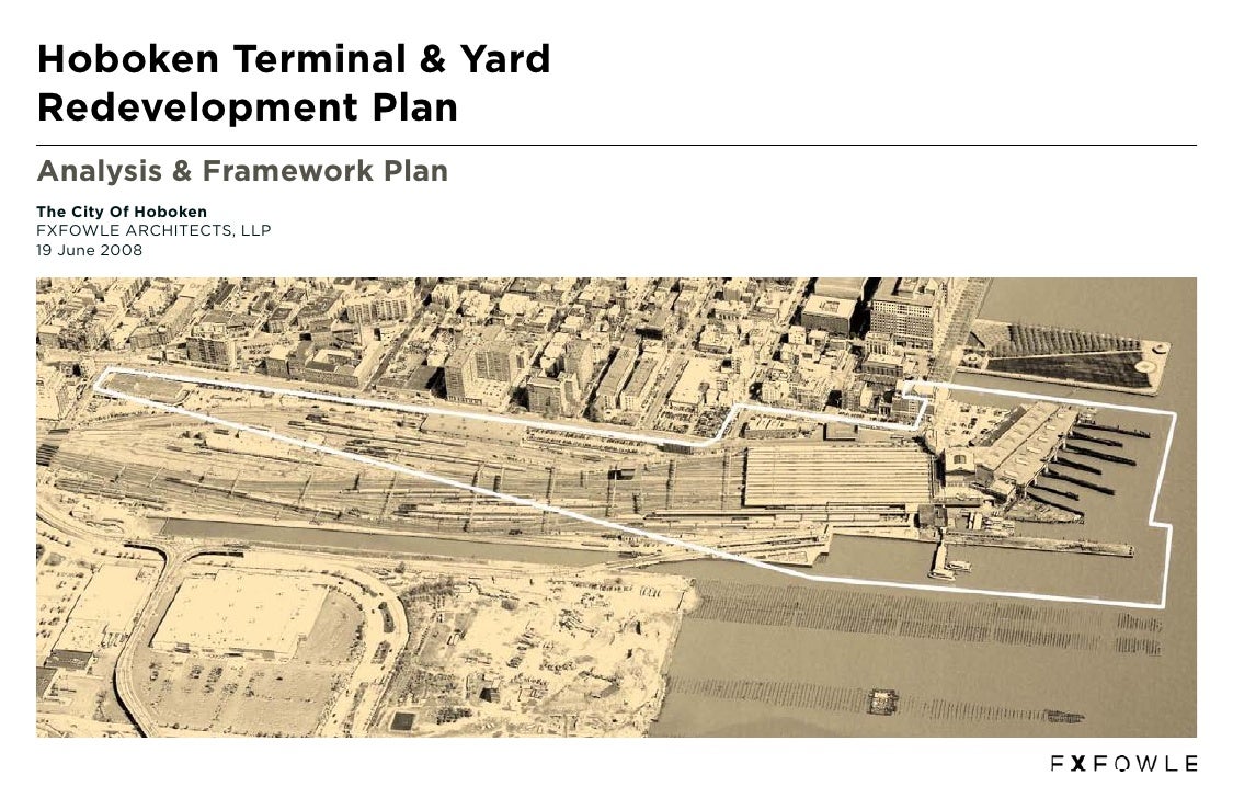 Hoboken Terminal And Railyard Redevelopment Plan