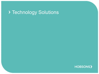 Technology Solutions

 