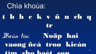 31
Cha khoa:
t b h c k v ? n ch q
tr
Ba?n tin: No?p hai
va?ng ?e? tro? kien
 