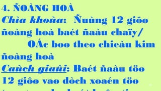 92
4. ?O?NG HO?
Cha khoa: ?ung 12 gi??
?ong ho bat ?au cha?y/
O?c bo? theo chieu kim
?ong ho
Cach gia?i: Bat ?au t??
12 gi?? va? dch xoan t??
 