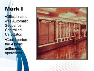 Short History of Computer | PPSX