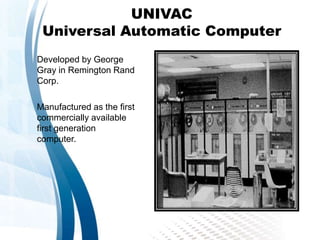 Short History of Computer | PPSX