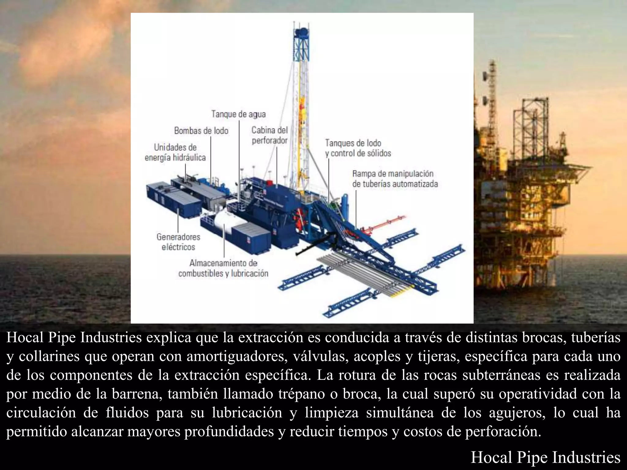 Hocal Pipe Industries - Hocal Pipe Industries, Equipos de Perforación ...