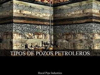 TIPOS DE POZOS PETROLEROS
Hocal Pipe Industries
 