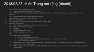 2018/02/23: Mi?n Trung m? r?ng (nhanh)
1. HC? (5/7 ?i?m), thua 2 vn (vs DMQ, VNLT)
a. Thua DMQ: Blunder 2 t?t v b?n c 2 t?t th?ng
b. VNLT: ?nh t?t h?n. T?t trung t?m th?ng ??n hng 7, ???c b?o v? b?i 3 qu?n n?ng: H?u, xe, t??ng. Vua 2 bn an ton
2. Vn ho
a. C?n th?n cc b?n HNO ?nh khai cu?c kn v ch?c
3. C?n h?c thm s?u h?n n?a v? cc lo?i khai cu?c
4. Nghin c?u thm ??i th?
5. Xem l?i bin b?n ?? ?nh v?i cc b?n HNO (??u thua/ho cc b?n HNO)
6. Kh?ng nh? ???c n??c ?i
a. Ph?i nh? ???c n??c ?i (t nh?t l sau khi ch?i chnh vn ?)
7. Bin b?n (chung cho c? nhanh + ch?m)
a. Ghi thi?u
b. Ghi sai (v d?ng gi?a ch?ng)
c. Ph?i ghi ???c bin b?n chnh xc
8. KND
a. ?nh t?p ? phng khch s?n
i. Thua r? nh?ng kh?ng ch?u, c?u gi?
ii. Kh?ng ch?u thua ?? cho cc b?n khc ?nh ti?p ( 6 b?n m ch? c 1 bn c? ??u t?p)
iii. T?c l, kh?ng ch?p nh?n thua
b. B? thua nh?ng (??nh) k?/ghi tn c?a mnh (b?n mnh?) vo c?t c?a tn b?n (?) (? ni d?i (??i th?, tr?ng ti), kh?ng trung th?c)
c. (Do ??) Tr?ng ti ghi sai k?t qu? (?)
d. Kh?ng trung th?c (?au ??u): X? l? sao? K.A theo d?i ?? ?, x? l? (ni v?i tr?ng ti) t?i tr?n. Ng??i l?n theo d?i chess-result v ??
ngh? s?a s?m
 