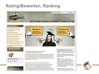 Rating/Bewerten, Ranking 