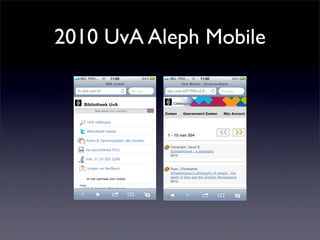 2010 UvA Aleph Mobile
 