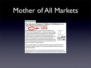 Mother of All Markets
 