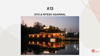 A13
OYO & RITESH AGARWAL
 