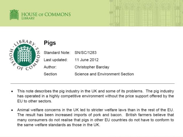 House of commons research papers
