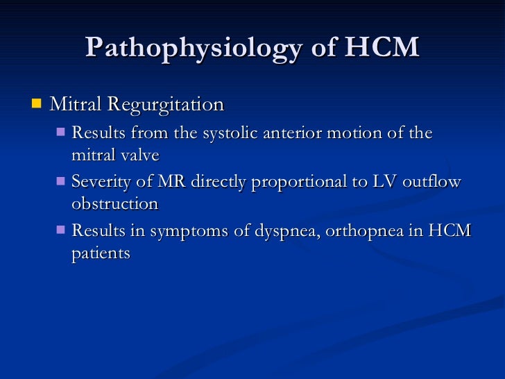 HYPERTROPHIC OBSTRUCTIVE CARDIOMYOPATHY (HOCM)