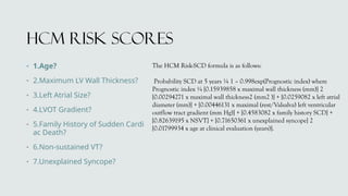 Hcm Risk Assessment Comprehensive Overview of Hypertrophic Cardiomyopathy: Diagnosis ...