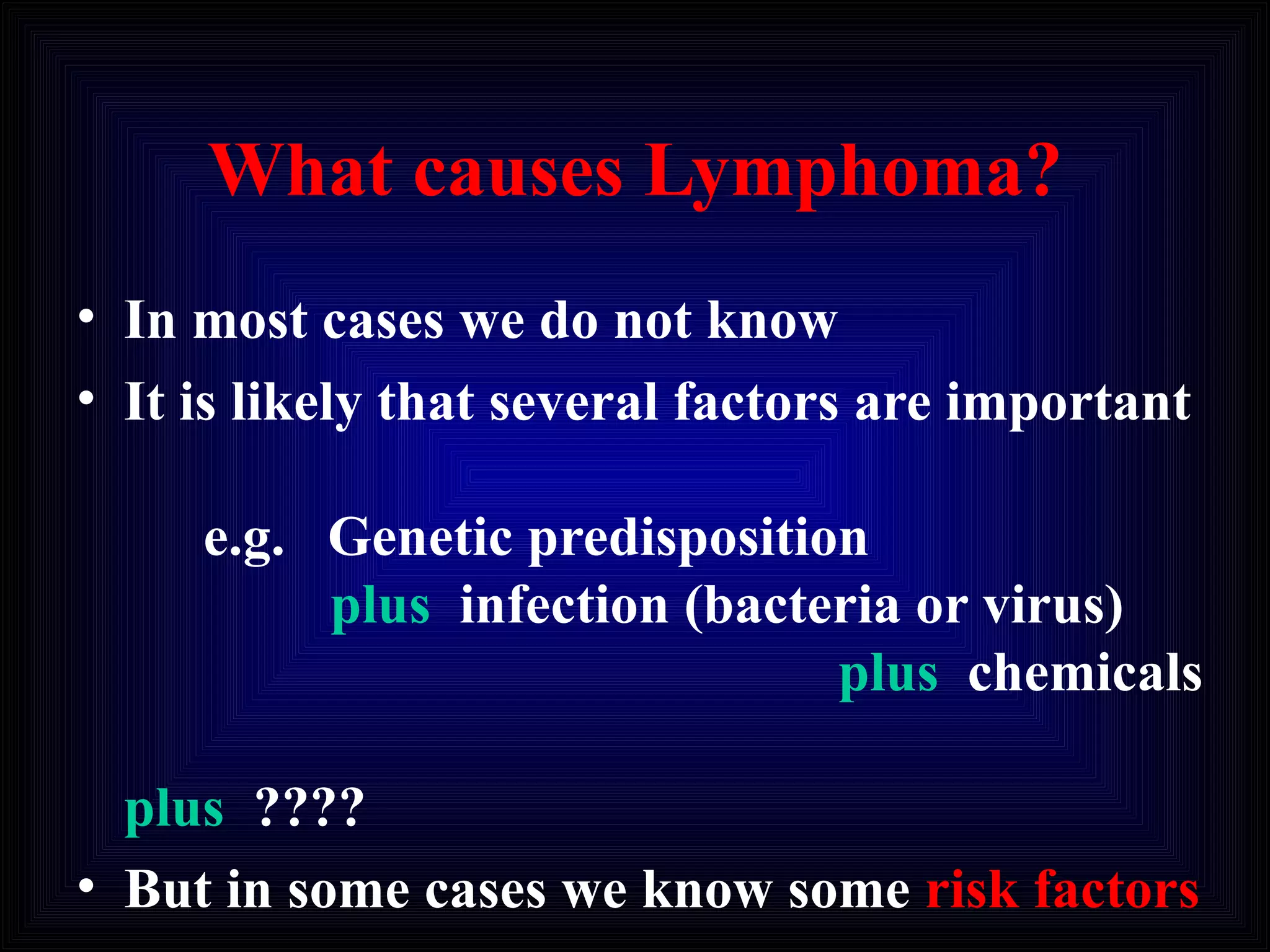 Hodgkin’S And Non Hodgkin’S Lymphoma | PPT