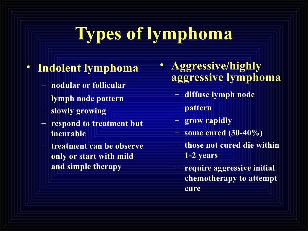 Hodgkin’S And Non Hodgkin’S Lymphoma