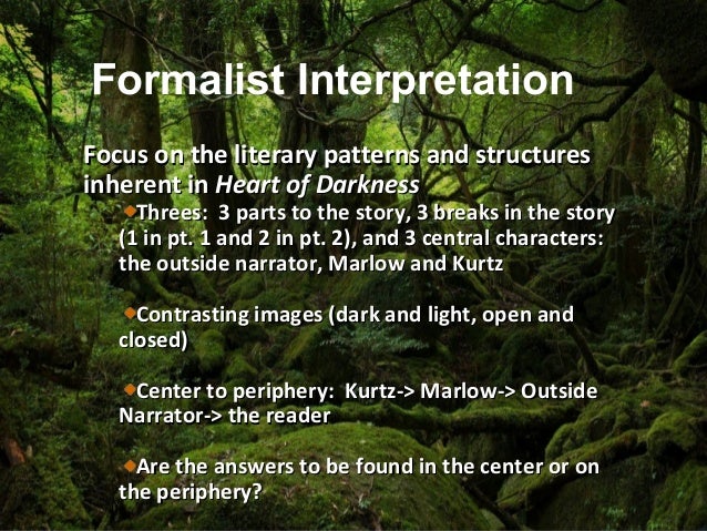 Heart Of Darkness As A Novel Of Human Nature Heart Of Darkness As A Novel Of Human Nature
