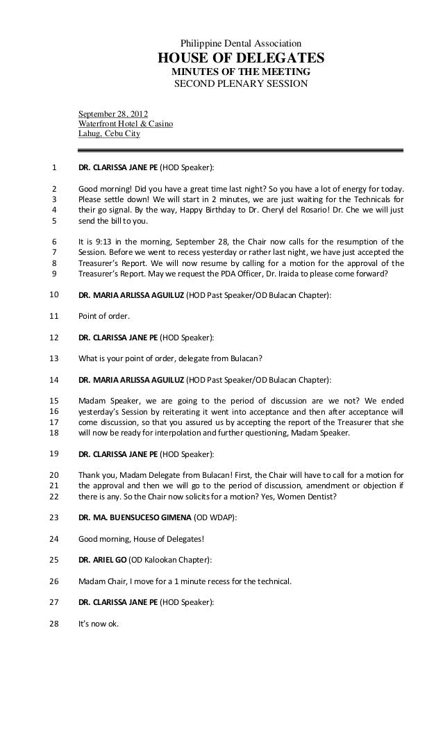 Hod midyear minutes 2012 (2nd session) (autosaved)