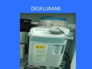 DESFLURANE
 