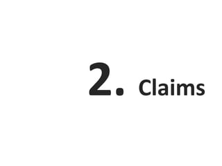 2. Claims

 