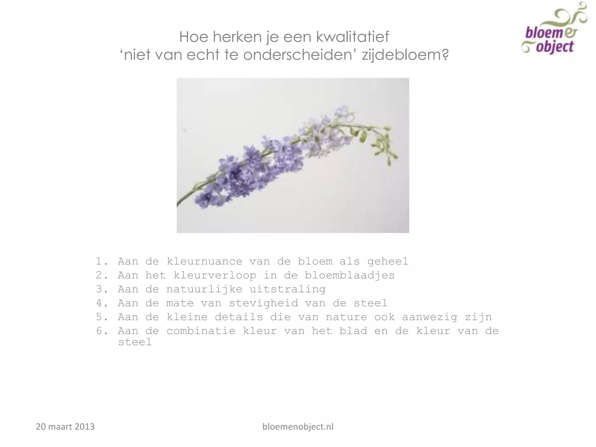 Hoe herken je een kwalitatief ‘niet van echt te onderscheiden