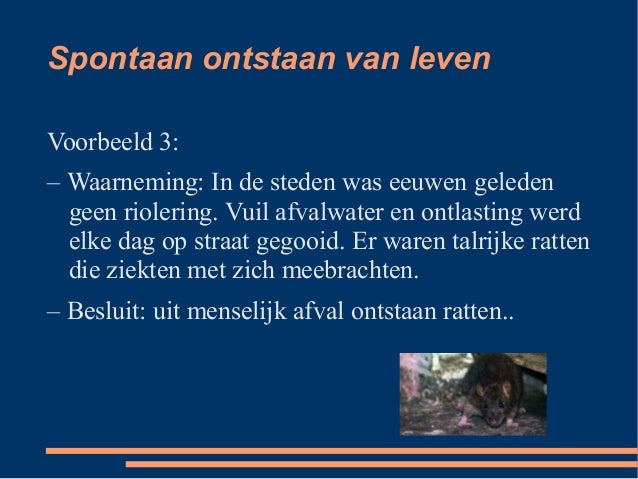 Hoe is het leven ontstaan,