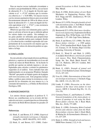 Hoek brown | PDF