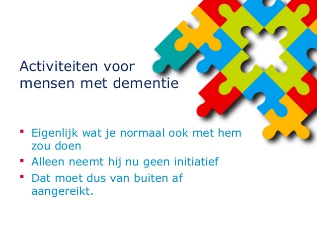 Hoe kom ik de dag door met iemand met dementie