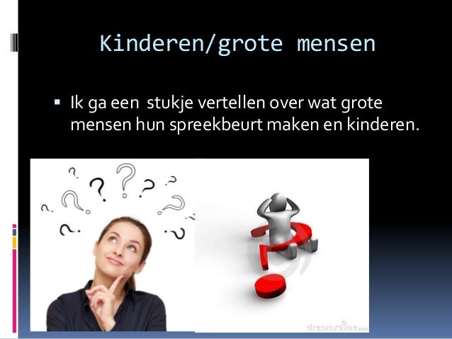 Hoe maak je een spreekbeurt