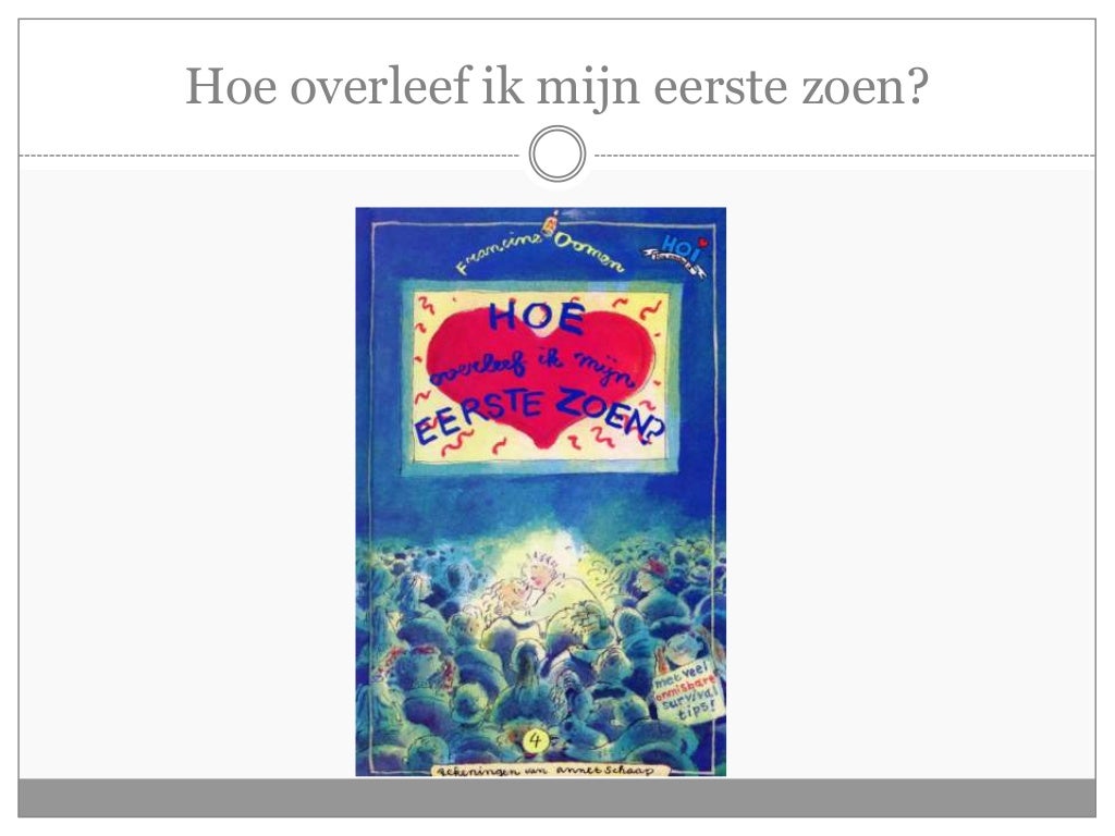 Hoe overleef ik mijn eerste zoen