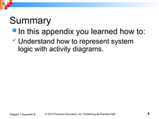 Chapter 7 Appendix B Object-Oriented Analysis and Design: Activity ...
