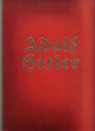 Hoffmann, heinrich   adolf hitler - bilder aus dem leben des fuehrers (1936, 134 s., scan, fraktur)