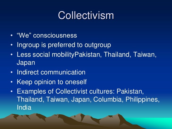 Collectivism in japan