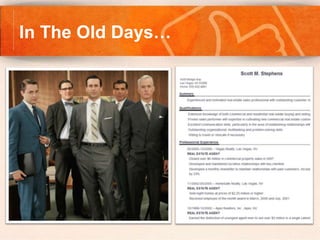 In The Old Days…
 