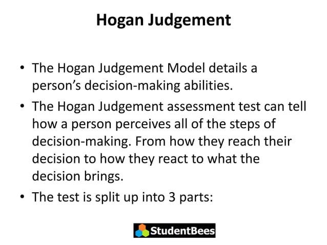 Hogan assessment tests_and_how_to_ace_them | PDF | Career Planning ...