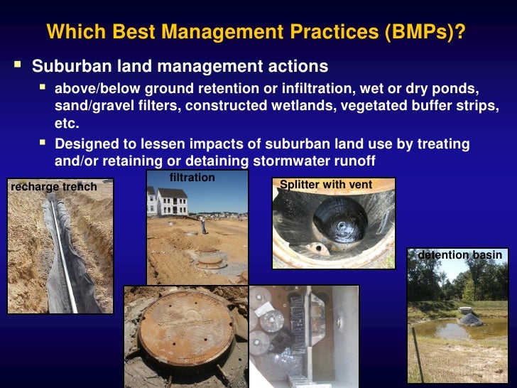 Suburban Land Use, Stormwater Best Management Practices, and Receivin…