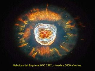 Nebulosa del Esquimal NGC 2392, situada a 5000 años luz. 