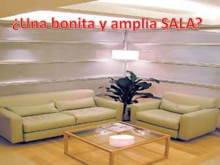 ¿Una bonita y amplia SALA?
