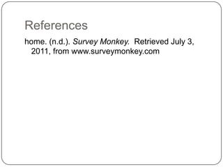 Survey Monkey Pitch | PPTX